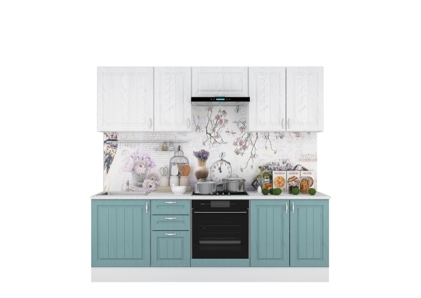 Кухонный Гарнитур Принцесса 2400 мм/Разные Цвета